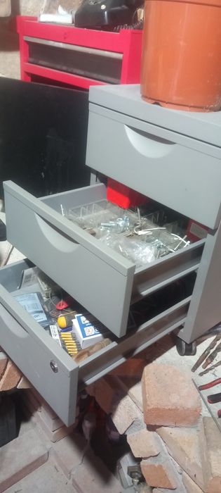 Rolbox tabla trei sertare fiset dulap scule organizator