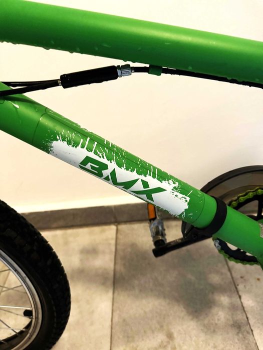 Велосипед Probike BMX 20" (Зелен) – Като нов, с 4 пега (СТРАХОТЕН ПОДАРЪК)