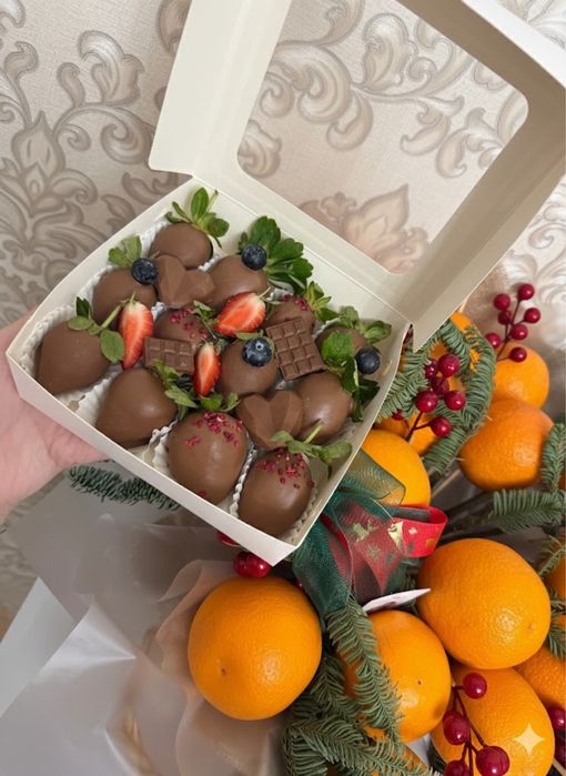 Клубника в шоколаде