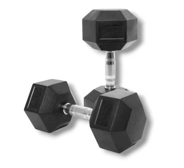 Гантели неразборные шестигранные 1200 за кг.