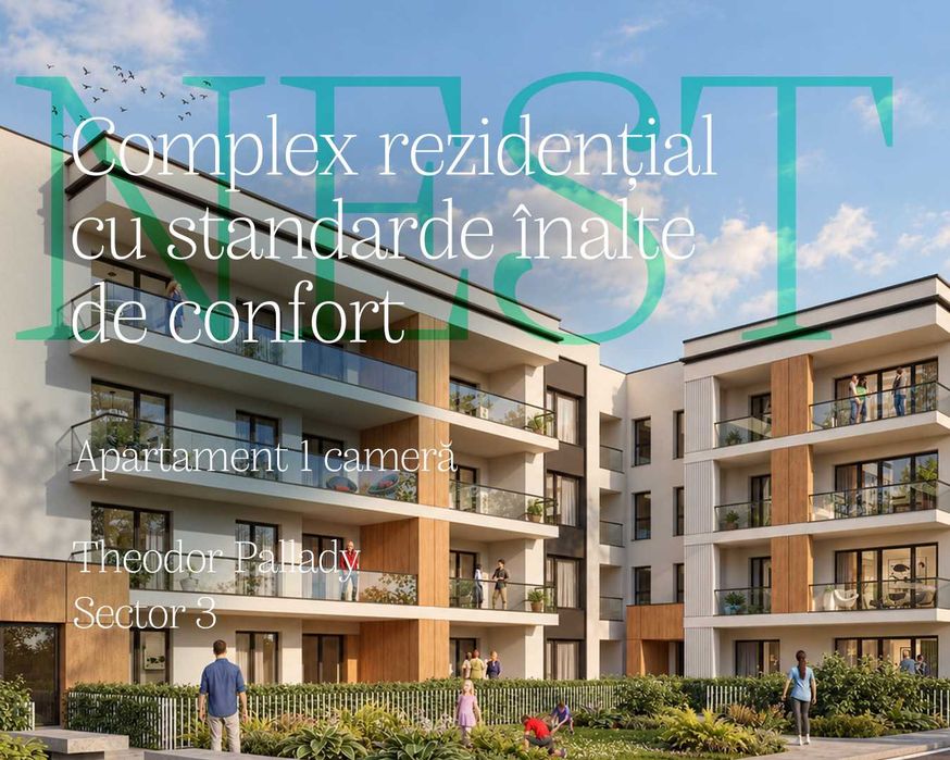 Garsonieră în Complex Rezidențial | Ideal Investiție | Comision 0%