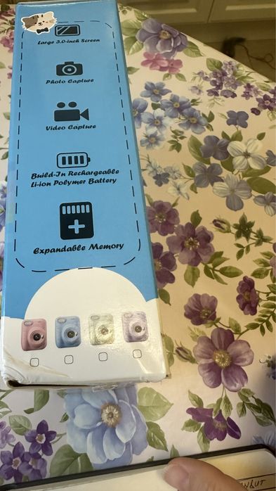 Camera copii cu imprimare albastru sau violet noua sigilata