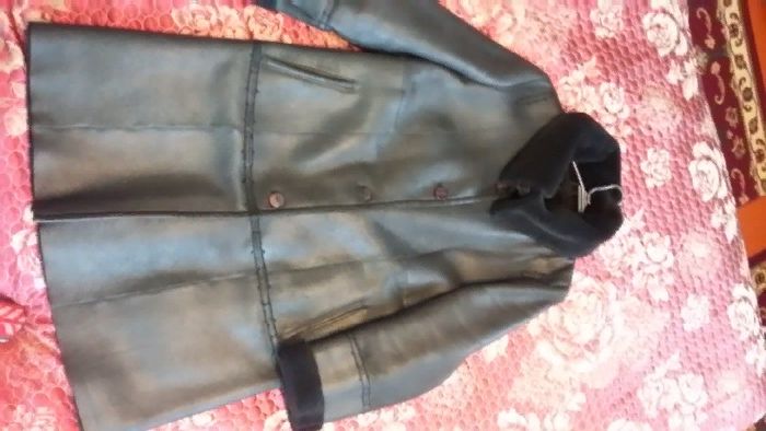 Дубленка женская б\у р-р54