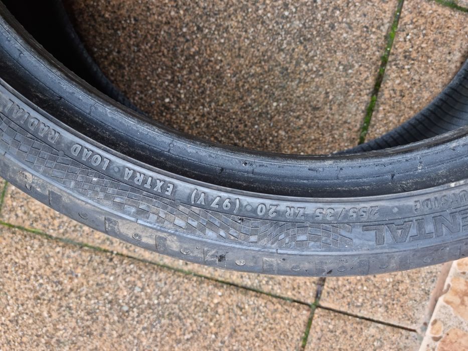 Vănd cauciucuri  255/35/20 de vară 2buc Continental imp Germania