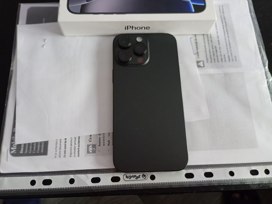 iPhone 16 pro max 256gb space grey
