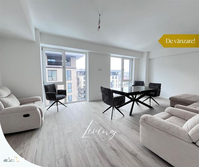 Apartament 4 camere | 114 mp utili | Freya Home | Intabulat