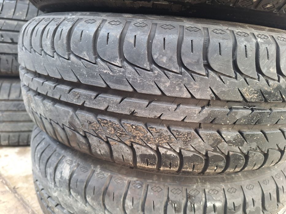 4бр. Джанти с гуми 15 цола 4х100 Kia Rio / Киа Рио 2015г.