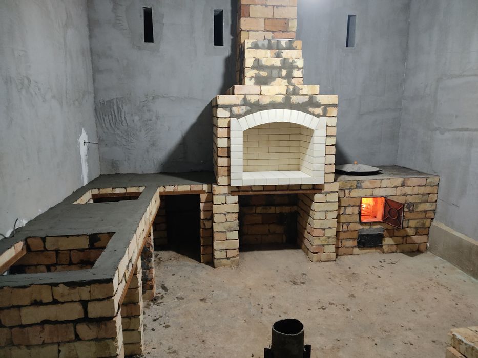 Строим очаги, мангал в любых видах, любой сложности и камины печки