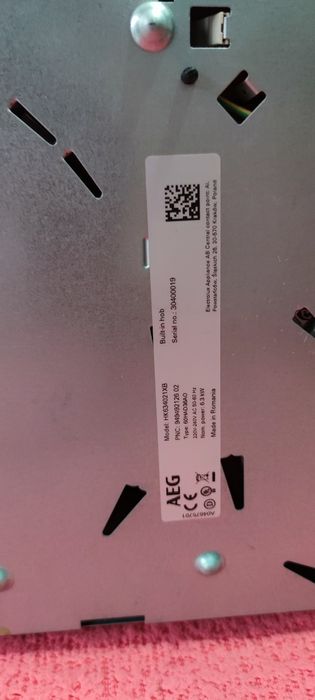 Plita incorporabila AEG - HK634021XB