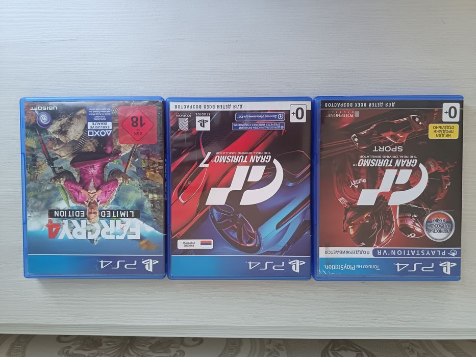 Диски/игры на PlayStation 4