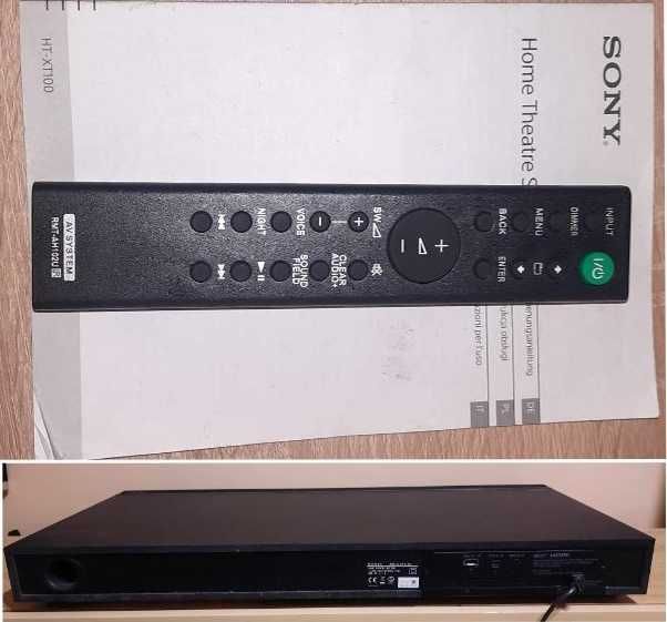 soundbar/soundplate sony ht-xt100 cu bluetooth si usb