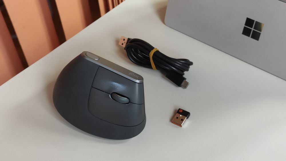 Mouse Logitech MX Vertical Ergonomic + dongle Unify