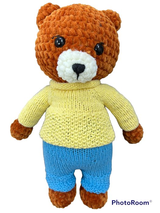 Мягкие вязаные игрушки