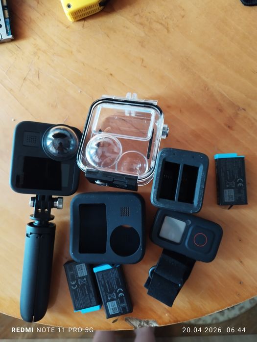 Gopro max 360 plus acesori