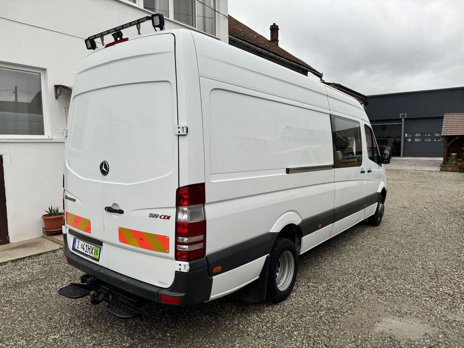 Mercedes sprinter 519 cdi 2011 euro 5 mixt