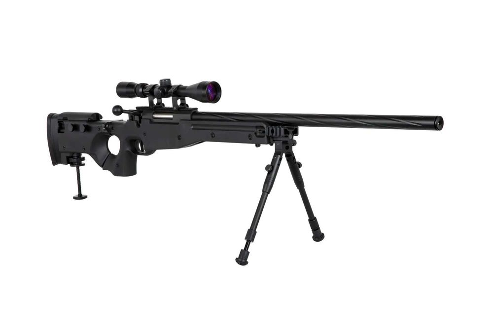 Sniper Airsoft Puterinic S14 EDGE cu Luneta  si  Bipod