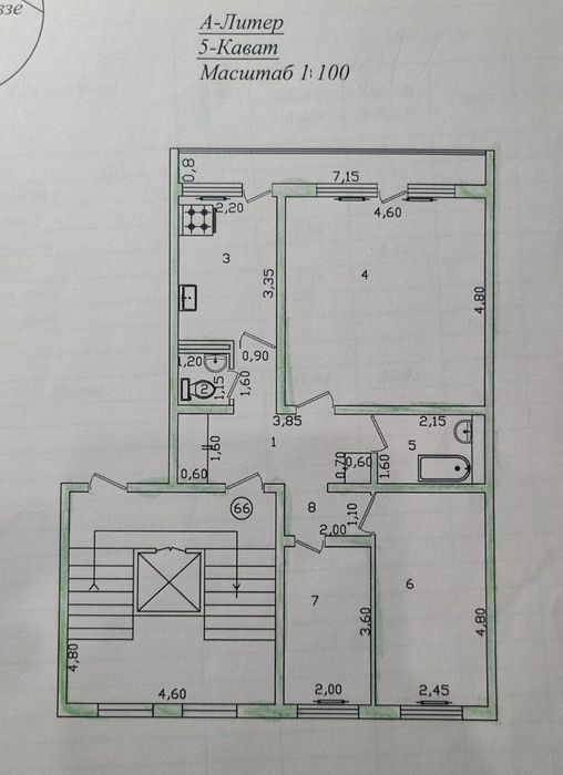 Ijaraga 3 xonslik uy qulay lokatsiyadan