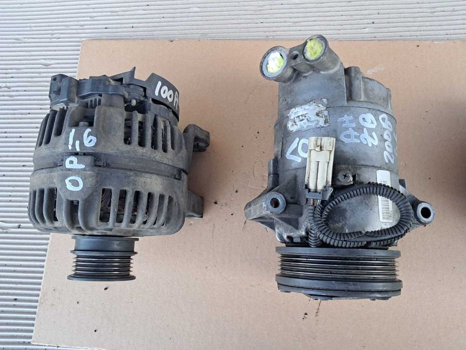 Opel Astra H Zafira B, alternator compresor electromotor, motor 1,6