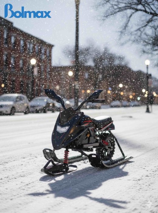 Электрический детский снегокат