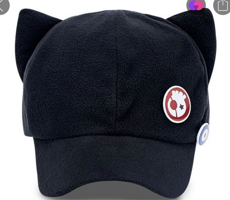 Новая Кепка с ушками на флисе