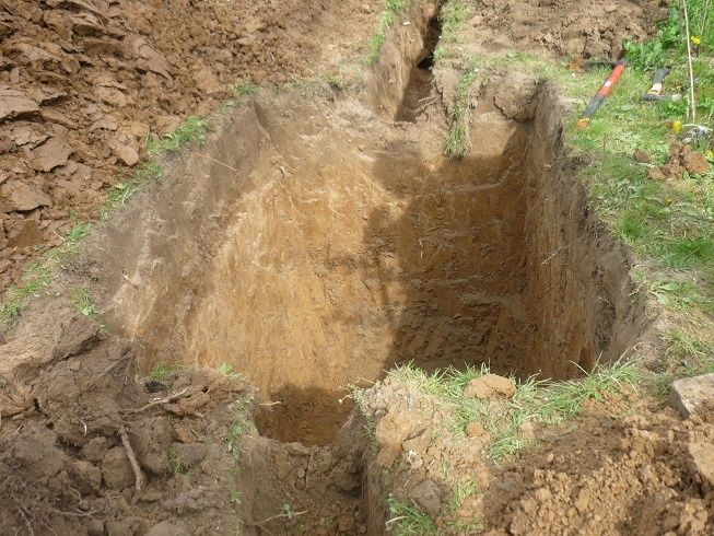 Копаем септики,и траншеи