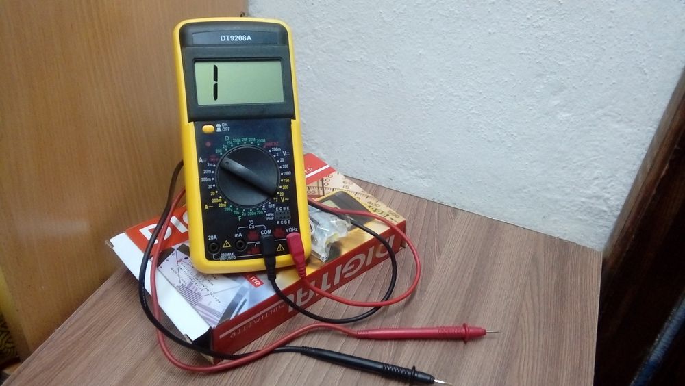Мультиметр рабочий