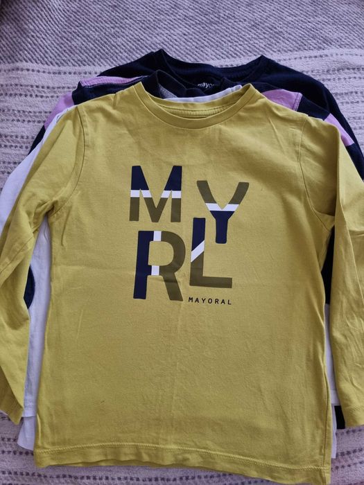 ЛОТ блузи 5-6 години дълъг ръкав