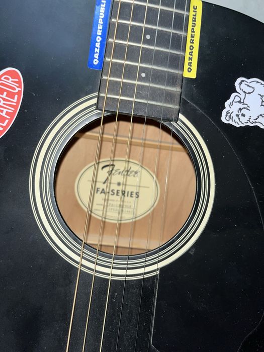 Акустическая гитара fender
