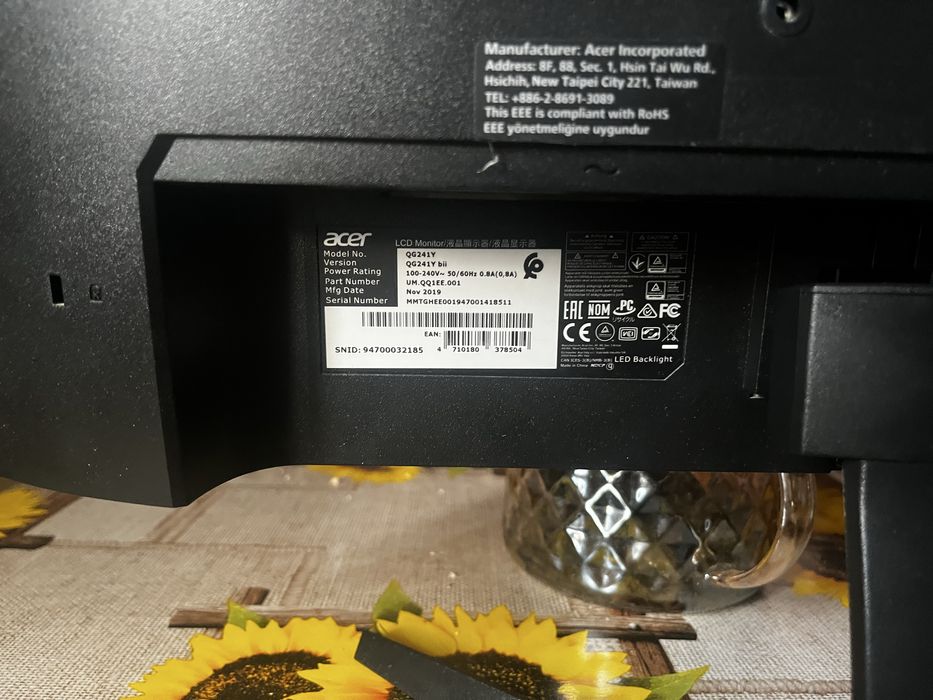 Мониторы Philips 328e8q x acer
