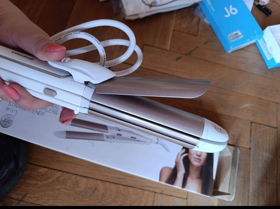 Преса за коса 3в1