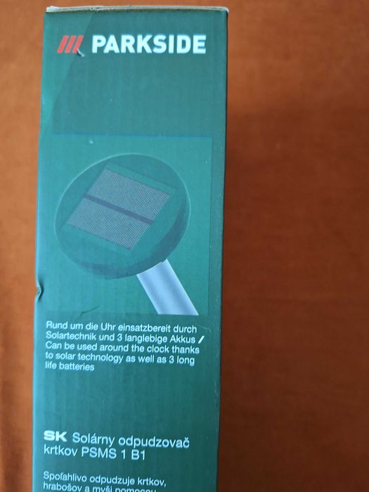 Dispozitiv solar anti cartite anti daunatori Parkside
