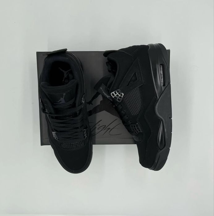 Sneakersi Nike Air Jordan 4 Black Cat - marimi 37-49 - noi si premium