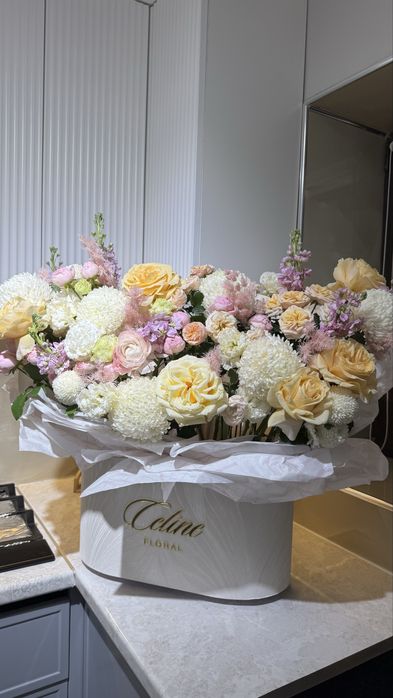 Свежий большой букет от Селин