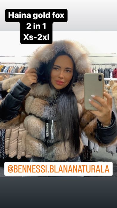 Haine din blana naturala calitate premium