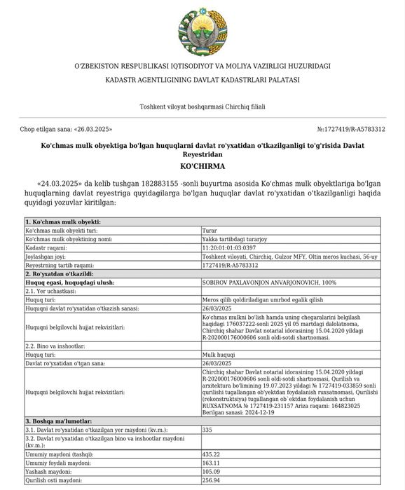 Чирчиқ шаҳар Гулзор МФЙ Олтин мерос 56