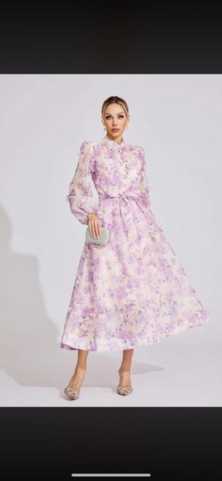 Уникални 3D рокли с флорални мотиви