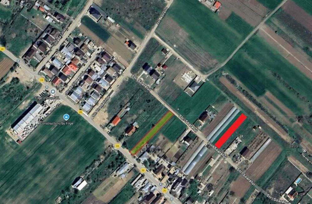 Teren 1.055 mp cu 2 deschideri Dumitrana Măgurele Utilități, Merita Vazut!