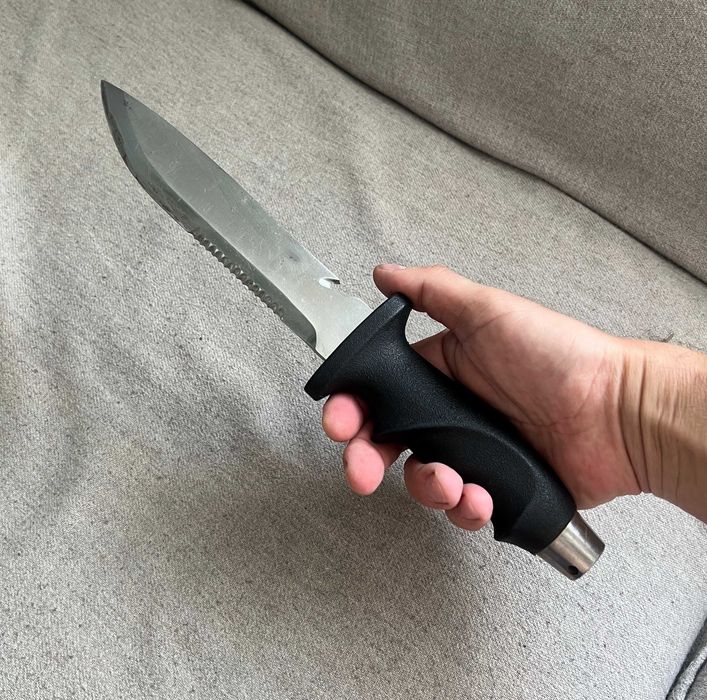 Cuțit scafandru tactic JAPAN oțel de calitate scufundări supraviețuire