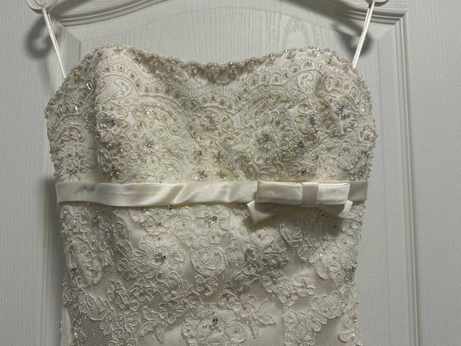 Rochie deosebita de mireasa Pronovias, ivory