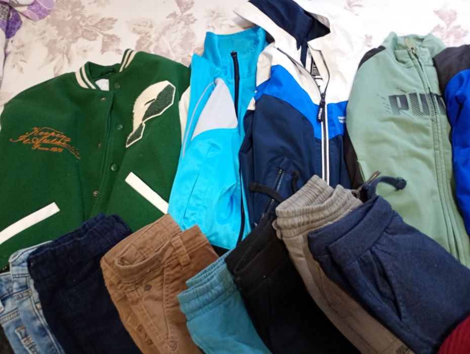 Lot haine băieți mărimea 128 cm