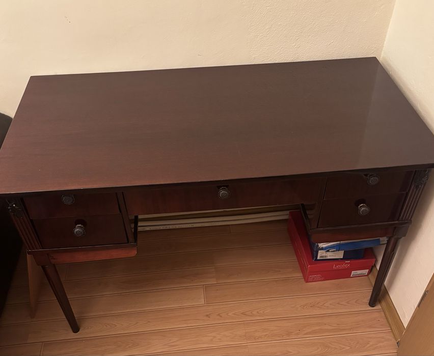 Vand birou furniruit si semifotolii