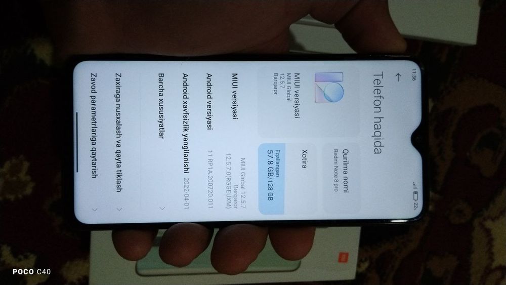 Redmi not 8 pro Ideali