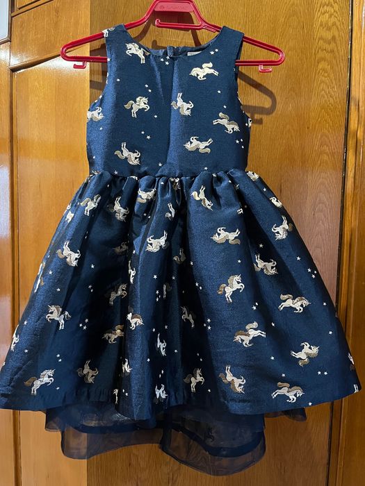 Детска официална рокля 7-8г