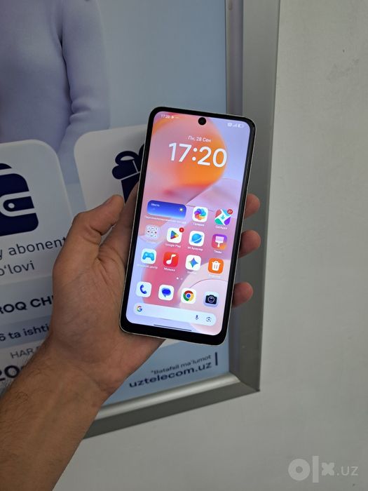 Redmi note 14 128gb brono 360° матовый защитный