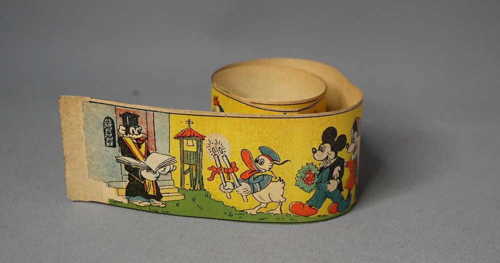 Царство България  лента с картинки Мики Маус,Доналд Дък