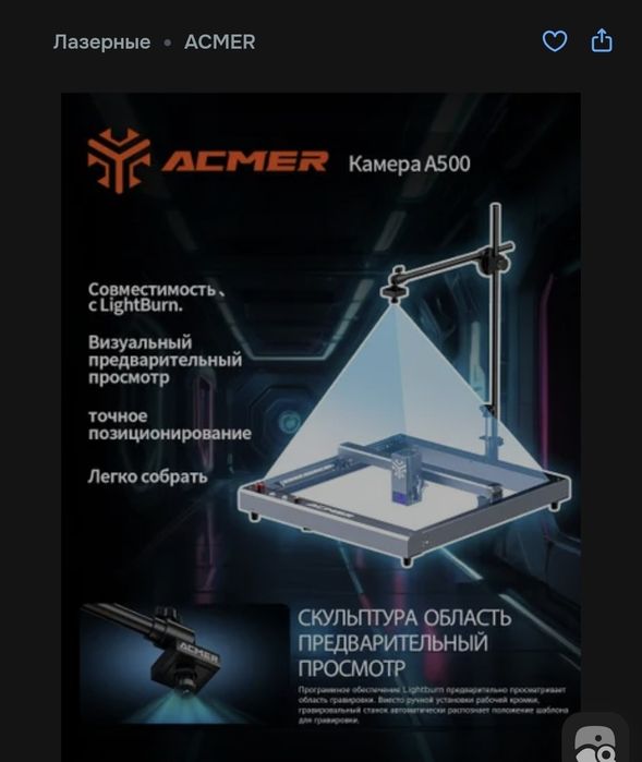 Лазерного модул ACMER