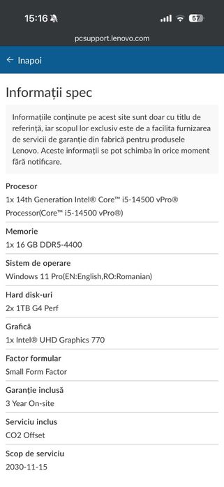 Lenovo ThinkCentre M90s Gen 5