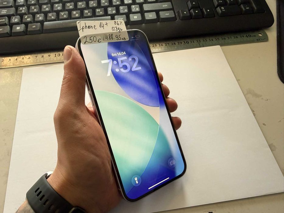 Мобилен телефон iPhone 14+ 86%BH 128GB