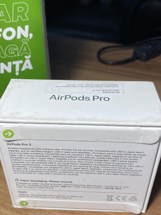 Casti Apple AirPods Pro 3 / Sigilat