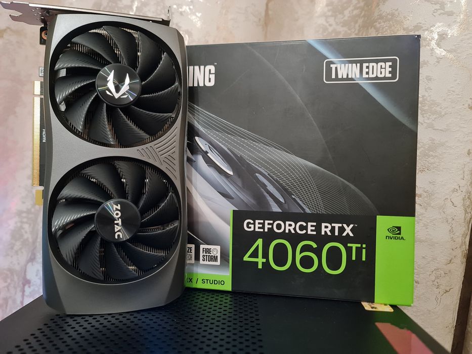 Продам RTX 4060 Ti 8GB Zotac Edge